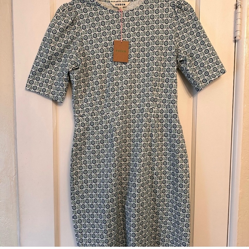 Boden crew neck jersey dress - Picture 6 of 6